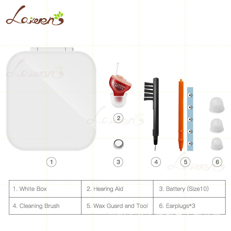 Invisible Hearing Aid Wireless Sound Amplifier For The Elderly My Store
