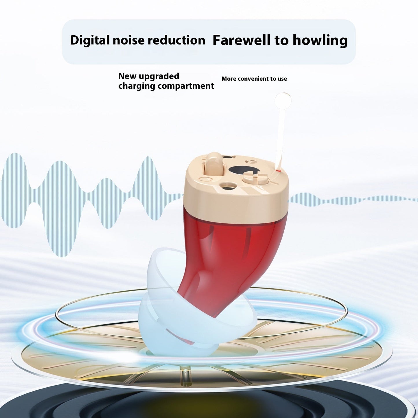Digital Hearing Aid For The Elderly Invisible Noise Reduction Sound Amplifier My Store