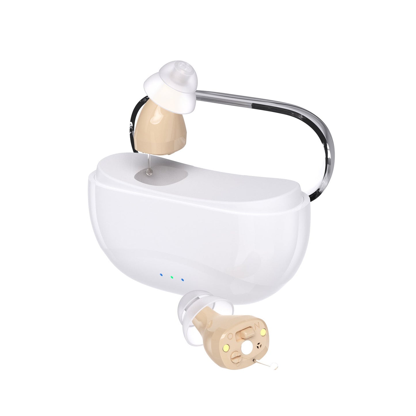 Digital Hearing Aid For The Elderly Invisible Noise Reduction Sound Amplifier My Store