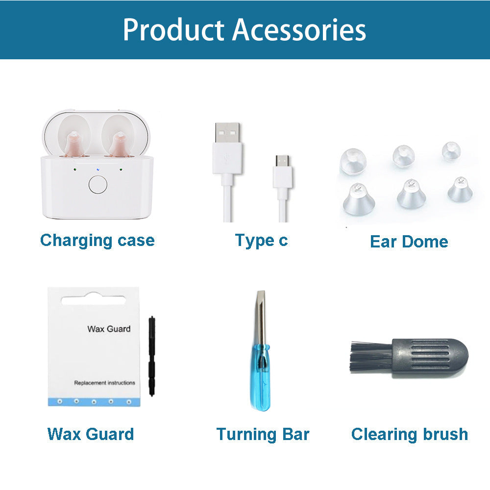 C420 Elderly Hearing Aid Accessories Invisible Sound Amplifier My Store